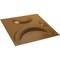 Ekena Millwork 11 7/8in. W x 11 7/8in. H Seville EnduraWall Decorative 3D Wall Panel Covers 0.98 Sq. Ft. WP12X12SEDVG - alternate 3